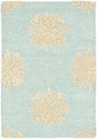 Safavieh Soho Soh213B Light Blue / Beige Geometric Area Rug