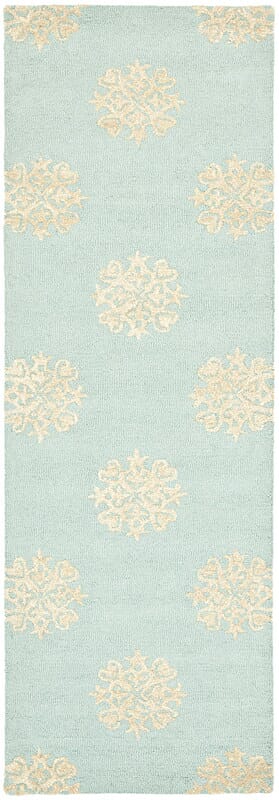 Safavieh Soho Soh213B Light Blue / Beige Geometric Area Rug