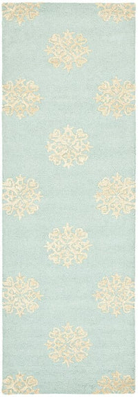 Safavieh Soho Soh213B Light Blue / Beige Geometric Area Rug