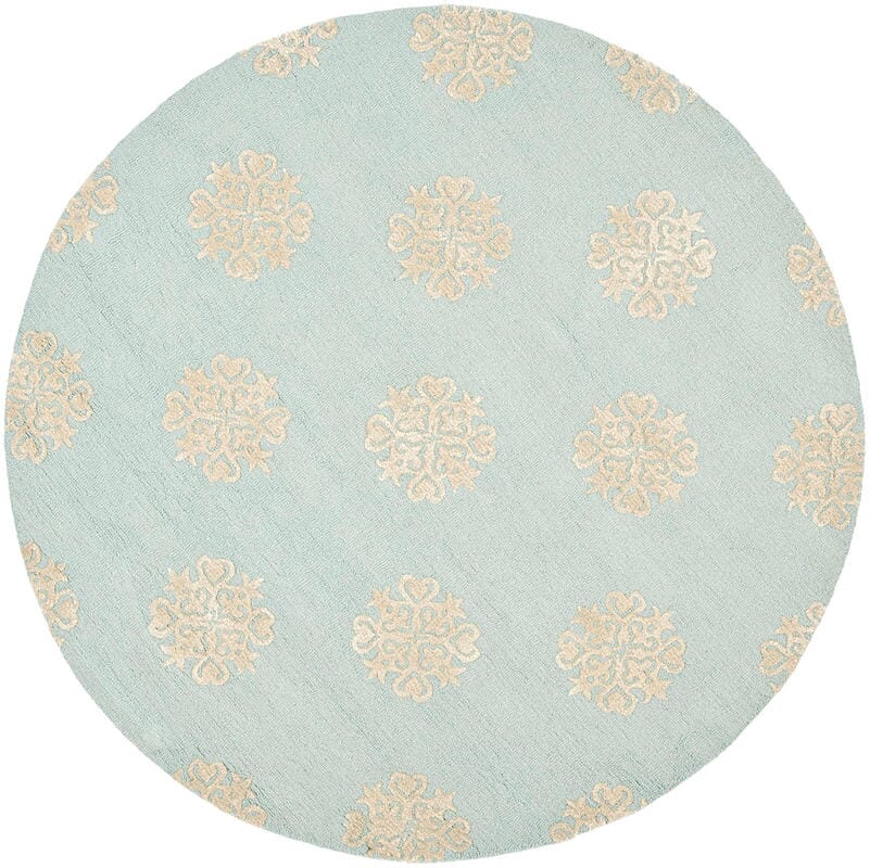 Safavieh Soho Soh213B Light Blue / Beige Geometric Area Rug