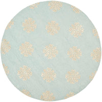 Safavieh Soho Soh213B Light Blue / Beige Geometric Area Rug