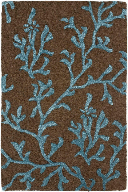 Safavieh Soho Soh214B Brown / Light Blue Area Rug