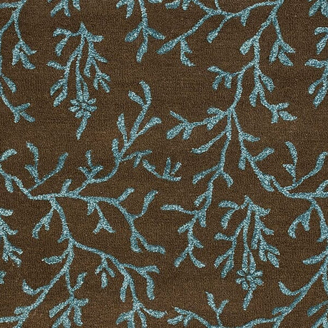 Safavieh Soho Soh214B Brown / Light Blue Rugs.
