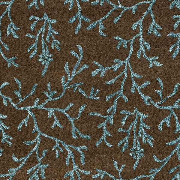 Safavieh Soho Soh214B Brown / Light Blue Rugs.