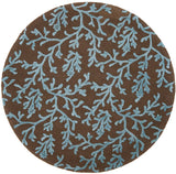 Safavieh Soho Soh214B Brown / Light Blue Rugs.
