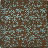 Safavieh Soho Soh214B Brown / Light Blue Rugs.