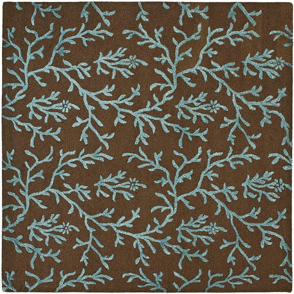 Safavieh Soho Soh214B Brown / Light Blue Rugs.
