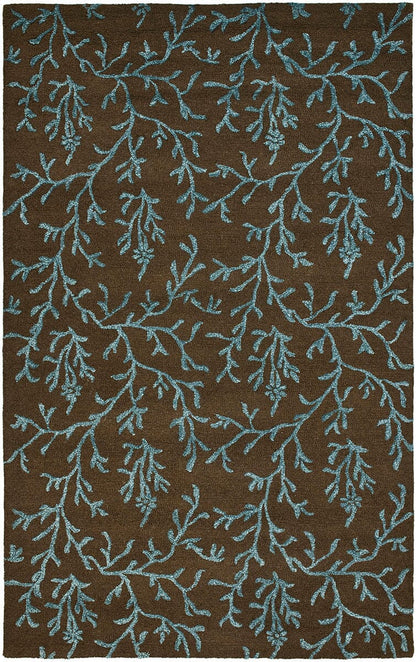 Safavieh Soho Soh214B Brown / Light Blue Area Rug