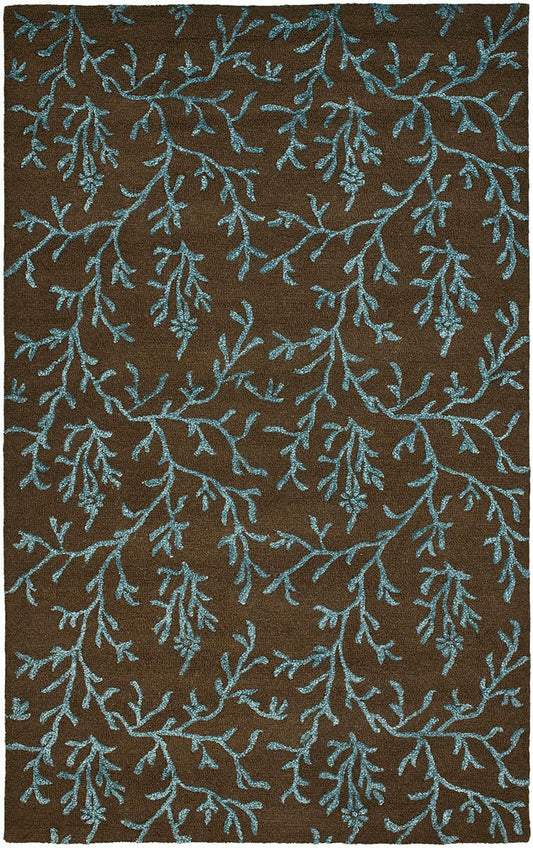 Safavieh Soho Soh214B Brown / Light Blue Area Rug