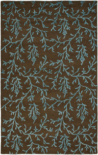 Safavieh Soho Soh214B Brown / Light Blue Area Rug