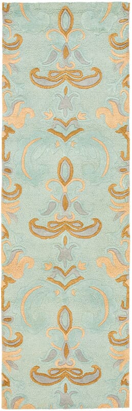 Safavieh Soho Soh215A Light Blue / Multi Area Rug