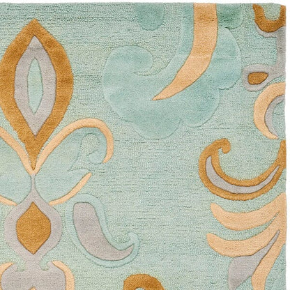 Safavieh Soho Soh215A Light Blue / Multi Area Rug