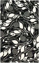 Safavieh Soho Soh217B Black / Ivory Rugs.