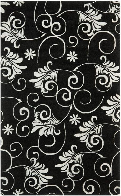 Safavieh Soho Soh218A Black / Ivory Rugs.