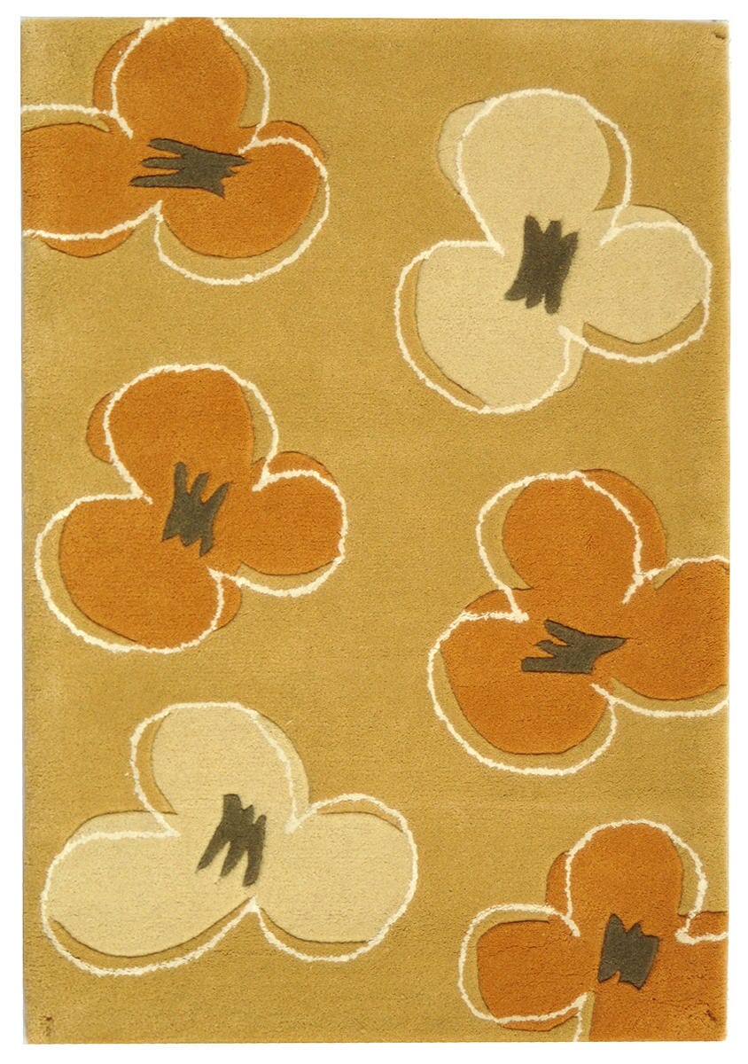 Safavieh Soho Soh302A Gold Floral / Country Area Rug