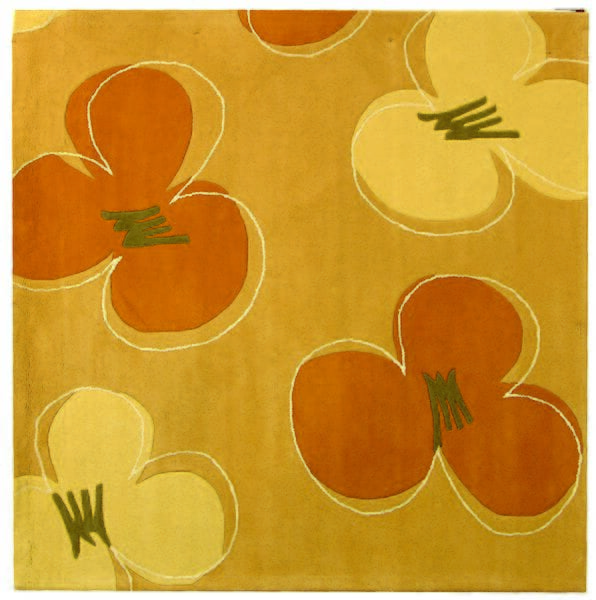 Safavieh Soho Soh302A Gold Floral / Country Area Rug