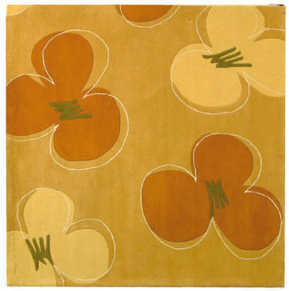 Safavieh Soho Soh302A Gold Floral / Country Area Rug