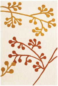 Safavieh Soho Soh305B Ivory / Orange Floral / Country Area Rug