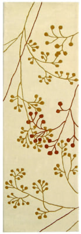 Safavieh Soho Soh305B Ivory / Orange Floral / Country Area Rug