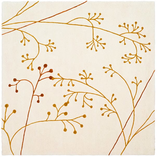 Safavieh Soho Soh305B Ivory / Orange Floral / Country Area Rug