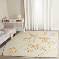 Safavieh Soho Soh305B Ivory / Orange Floral / Country Area Rug