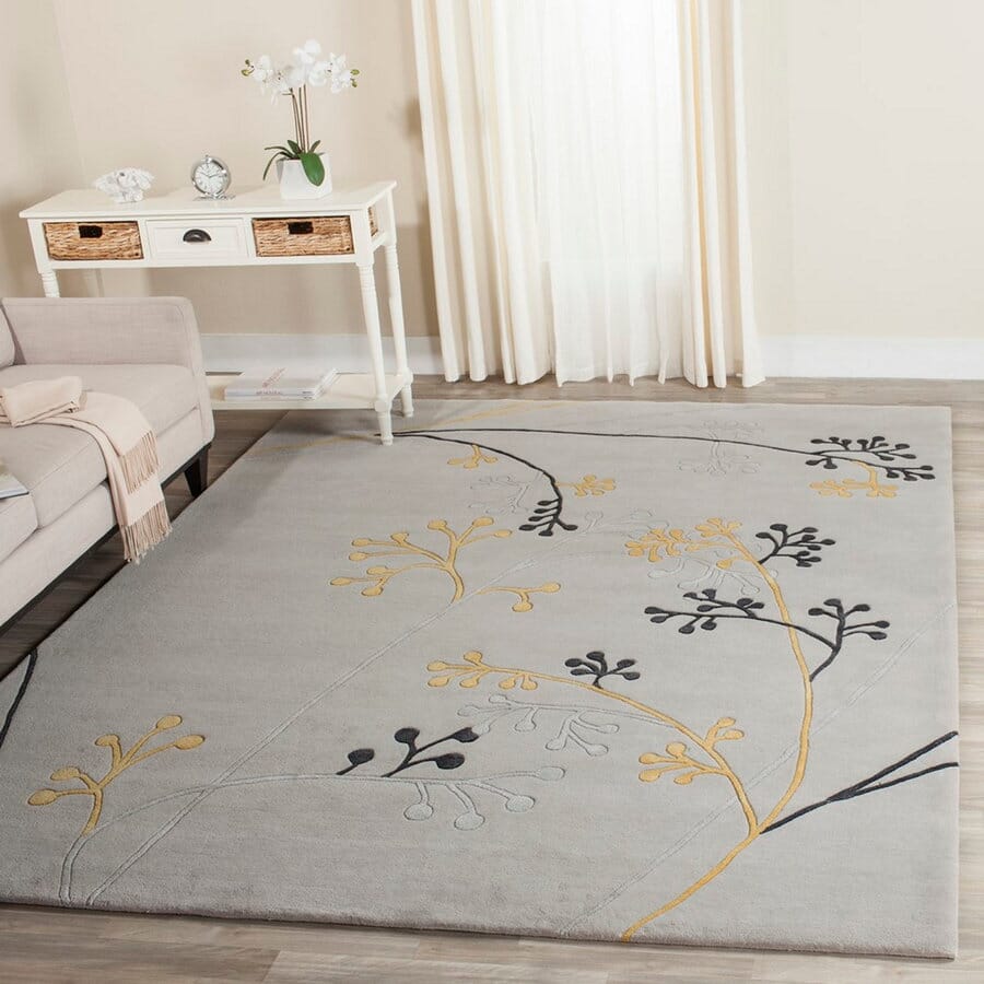 Safavieh Soho Soh305G Grey Floral / Country Area Rug