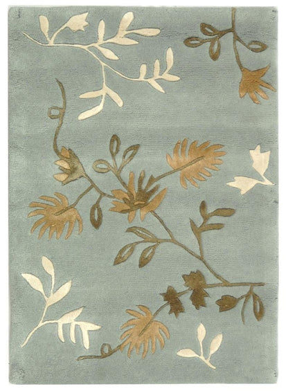 Safavieh Soho Soh313A Light Blue Floral / Country Area Rug