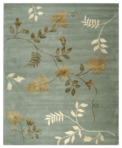 Safavieh Soho Soh313A Light Blue Floral / Country Area Rug