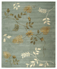 Safavieh Soho Soh313A Light Blue Floral / Country Area Rug