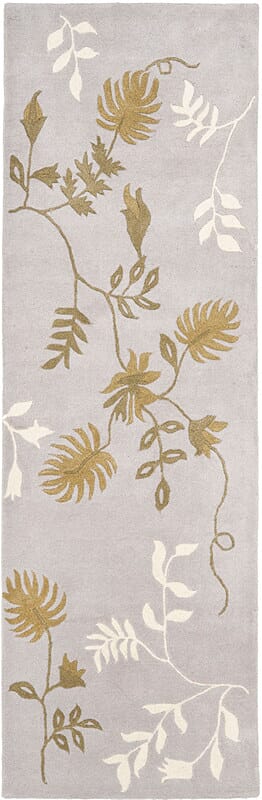 Safavieh Soho Soh313B Light Grey Floral / Country Area Rug