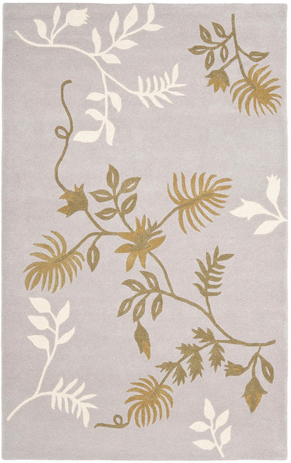 Safavieh Soho Soh313B Light Grey Floral / Country Area Rug