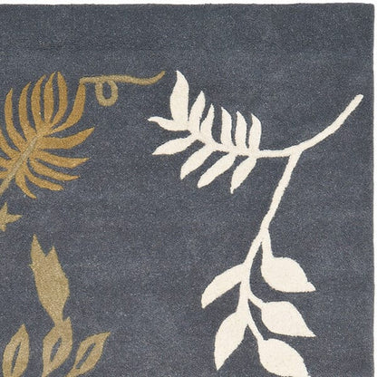 Safavieh Soho Soh313C Dark Grey Floral / Country Area Rug