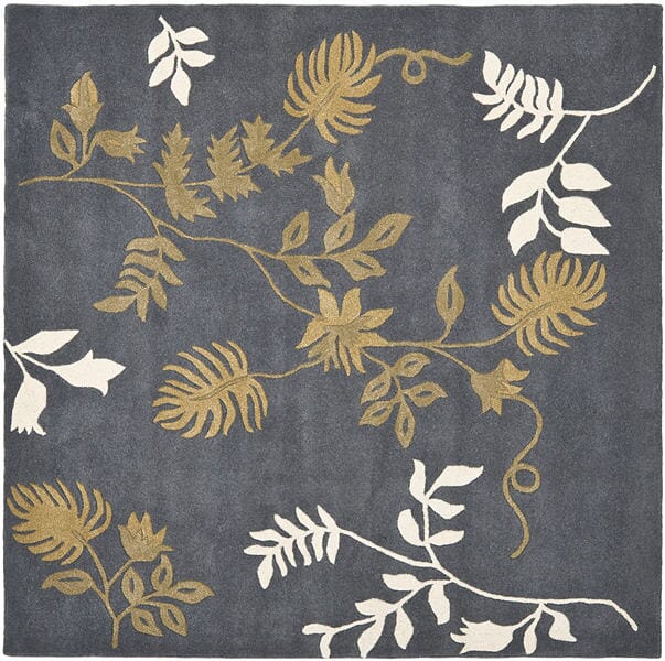 Safavieh Soho Soh313C Dark Grey Floral / Country Area Rug