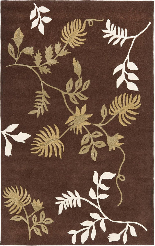 Safavieh Soho Soh313D Brown Floral / Country Area Rug