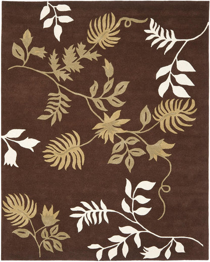 Safavieh Soho Soh313D Brown Floral / Country Area Rug