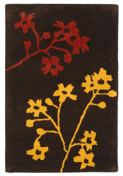 Safavieh Soho Soh316A Brown / Red Floral / Country Area Rug