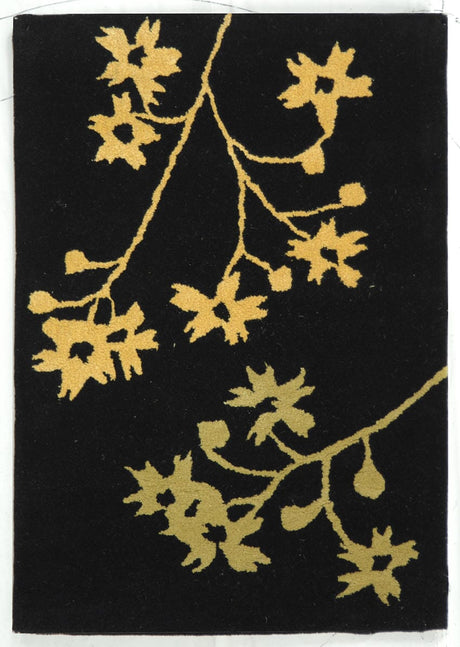 Safavieh Soho soh316b Black / Lime Rugs.