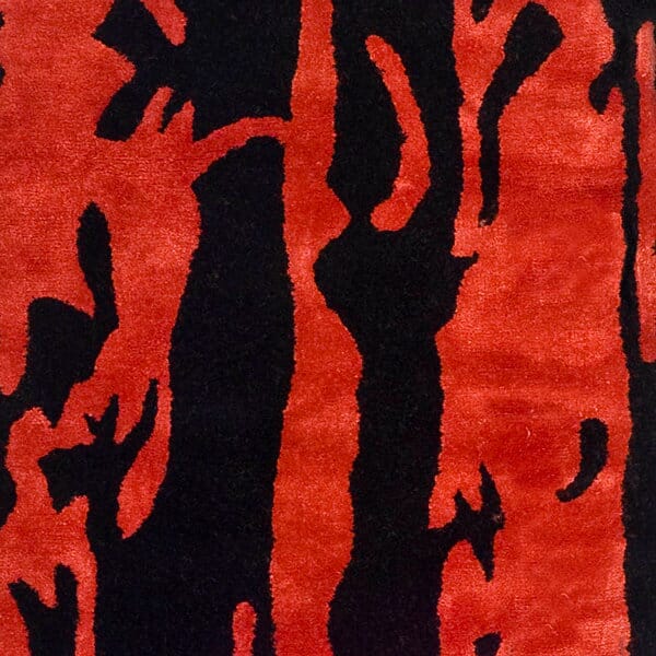 Safavieh Soho Soh326B Black / Red Rugs.