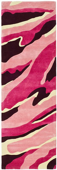 Safavieh Soho soh329a Pink / Rose Organic / Abstract Area Rug