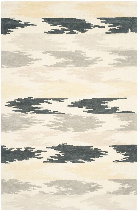 Safavieh Soho Soh336A Ivory / Grey Rugs.
