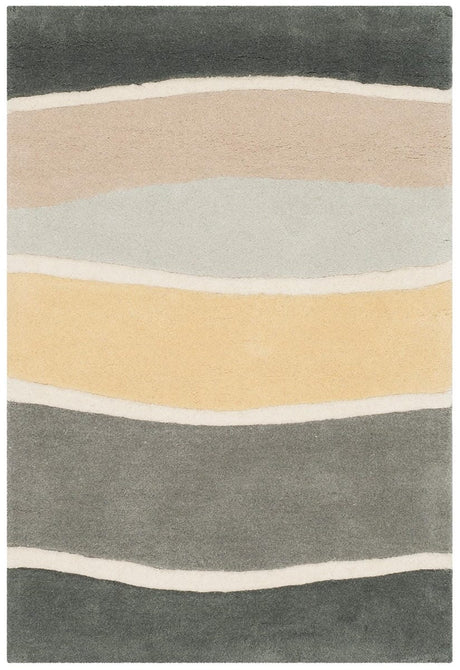 Safavieh Soho Soh337A Grey / Gold Rugs.