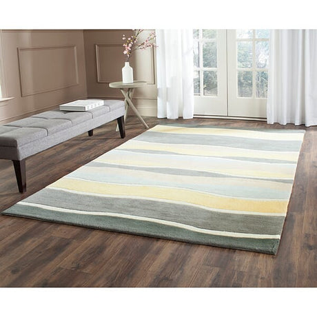 Safavieh Soho Soh337A Grey / Gold Rugs.