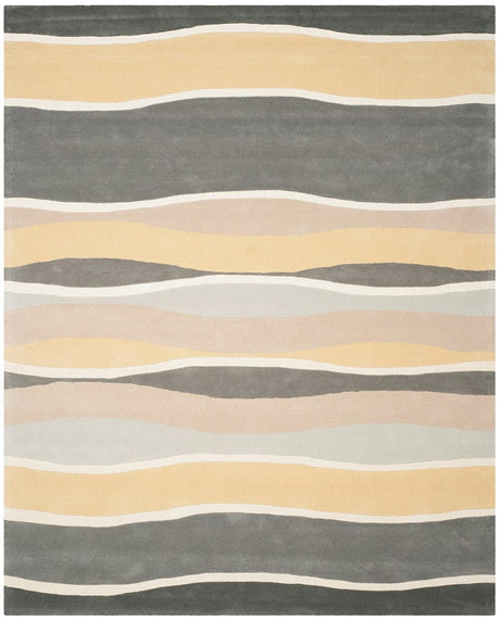 Safavieh Soho Soh337A Grey / Gold Rugs.