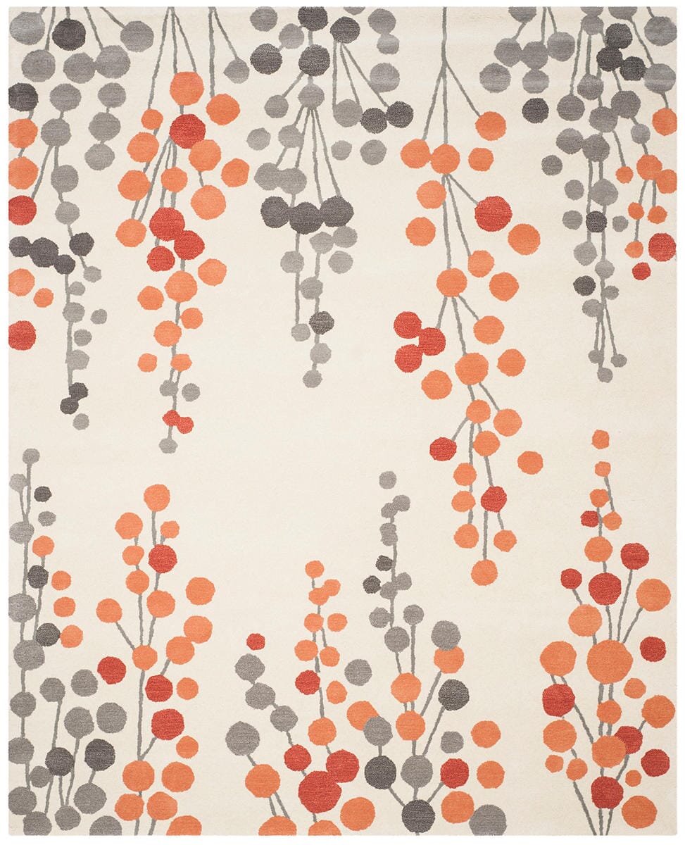 Safavieh Soho Soh338B Beige / Orange Floral / Country Area Rug