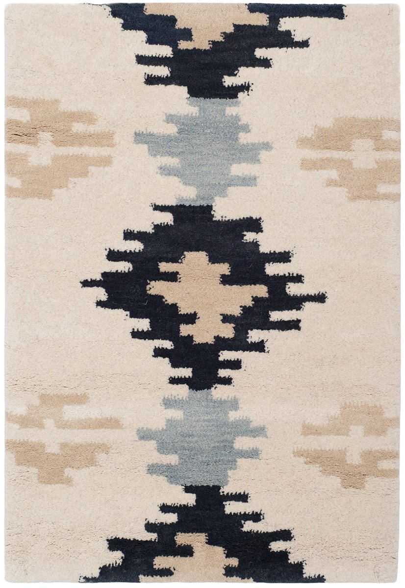 Safavieh Soho Soh339A Ivory / Dark Grey Moroccan Area Rug