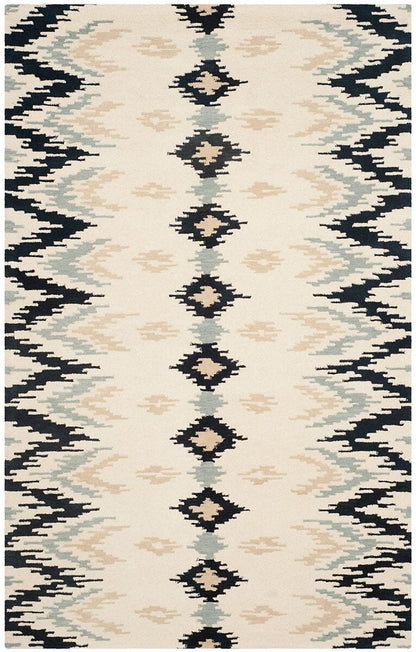 Safavieh Soho Soh339A Ivory / Dark Grey Moroccan Area Rug