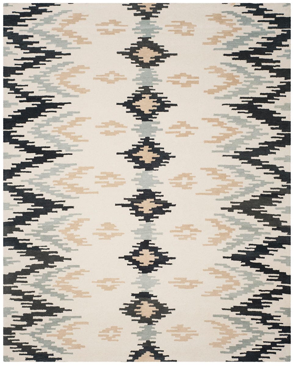 Safavieh Soho Soh339A Ivory / Dark Grey Moroccan Area Rug