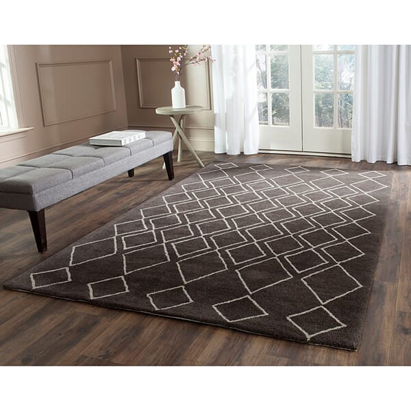 Safavieh Soho Soh340A Ivory / Dark Grey Rugs.