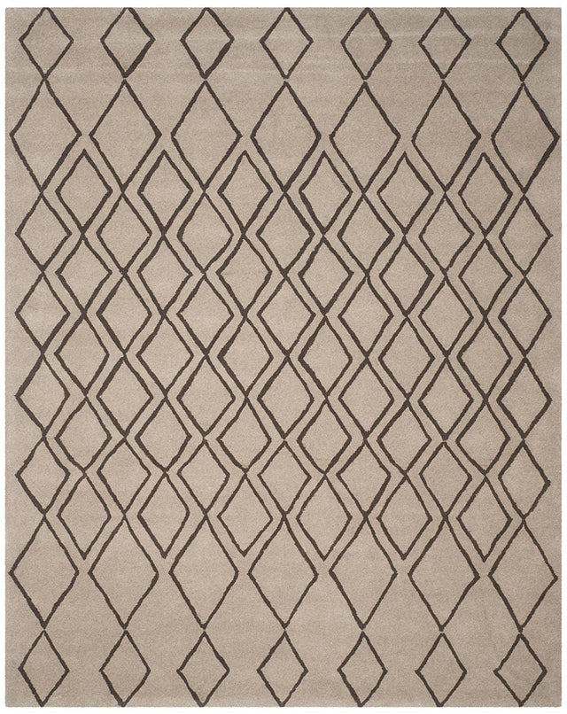 Safavieh Soho Soh340B Light Grey / Dark Grey Rugs.