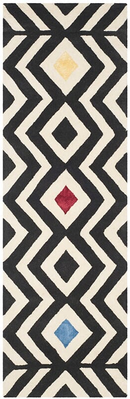 Safavieh Soho Soh341A Beige / Charcoal Damask Area Rug